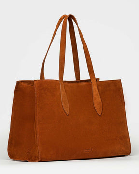 Shopper The Gang Manifest en cuero gamuzón