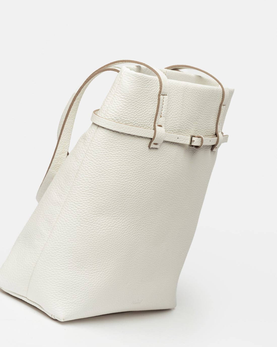 Shopper Bay en cuero graneado