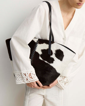 Shopper Neo Craft en cuero vaca pelo