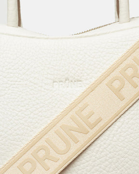 Cartera de mano The Club en cuero graneado